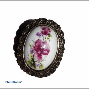 Vintage Ceramic Ring